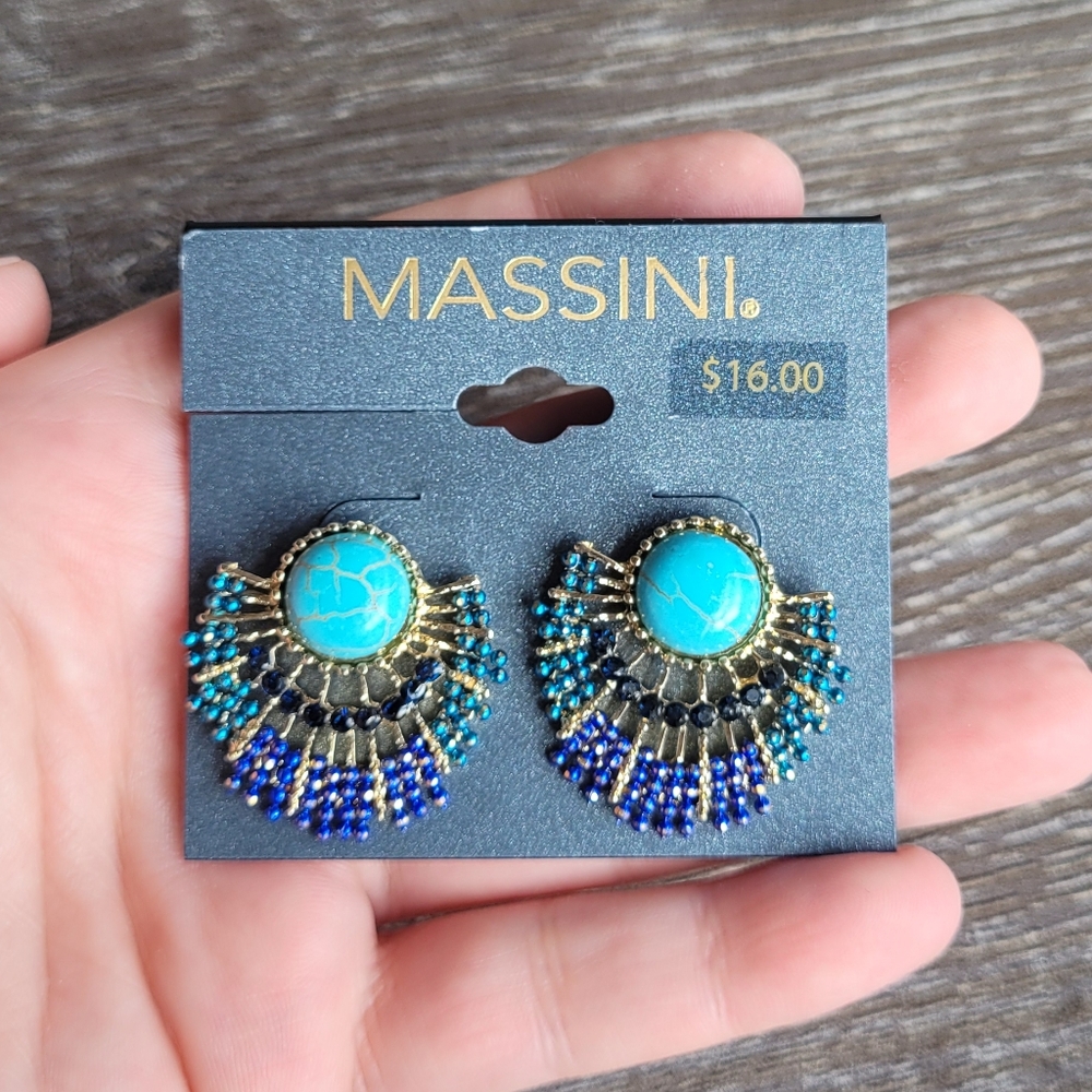 MASSINI Minty Fresh Boho Earrings